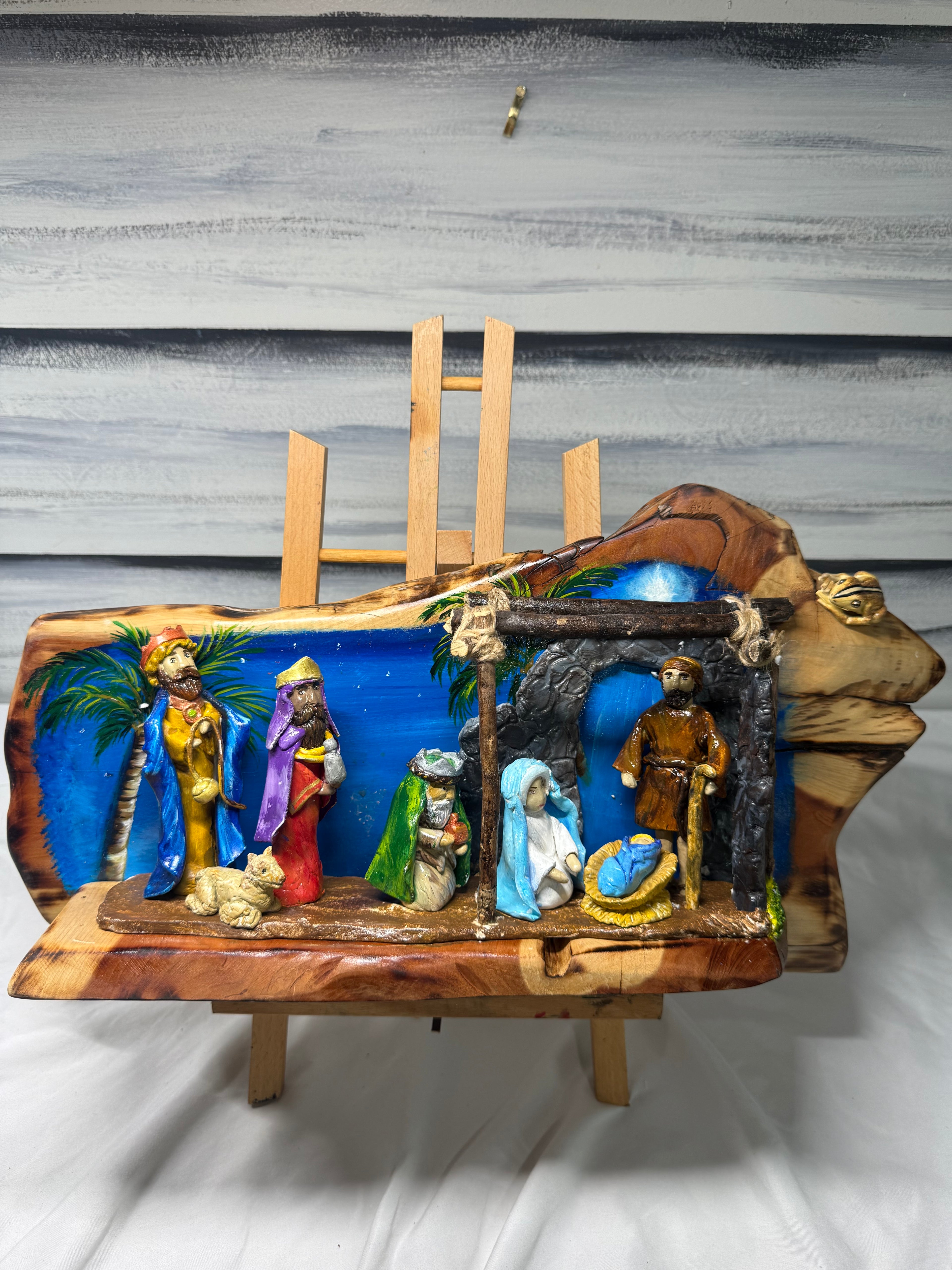 Tallado de Reyes Magos Home Decor