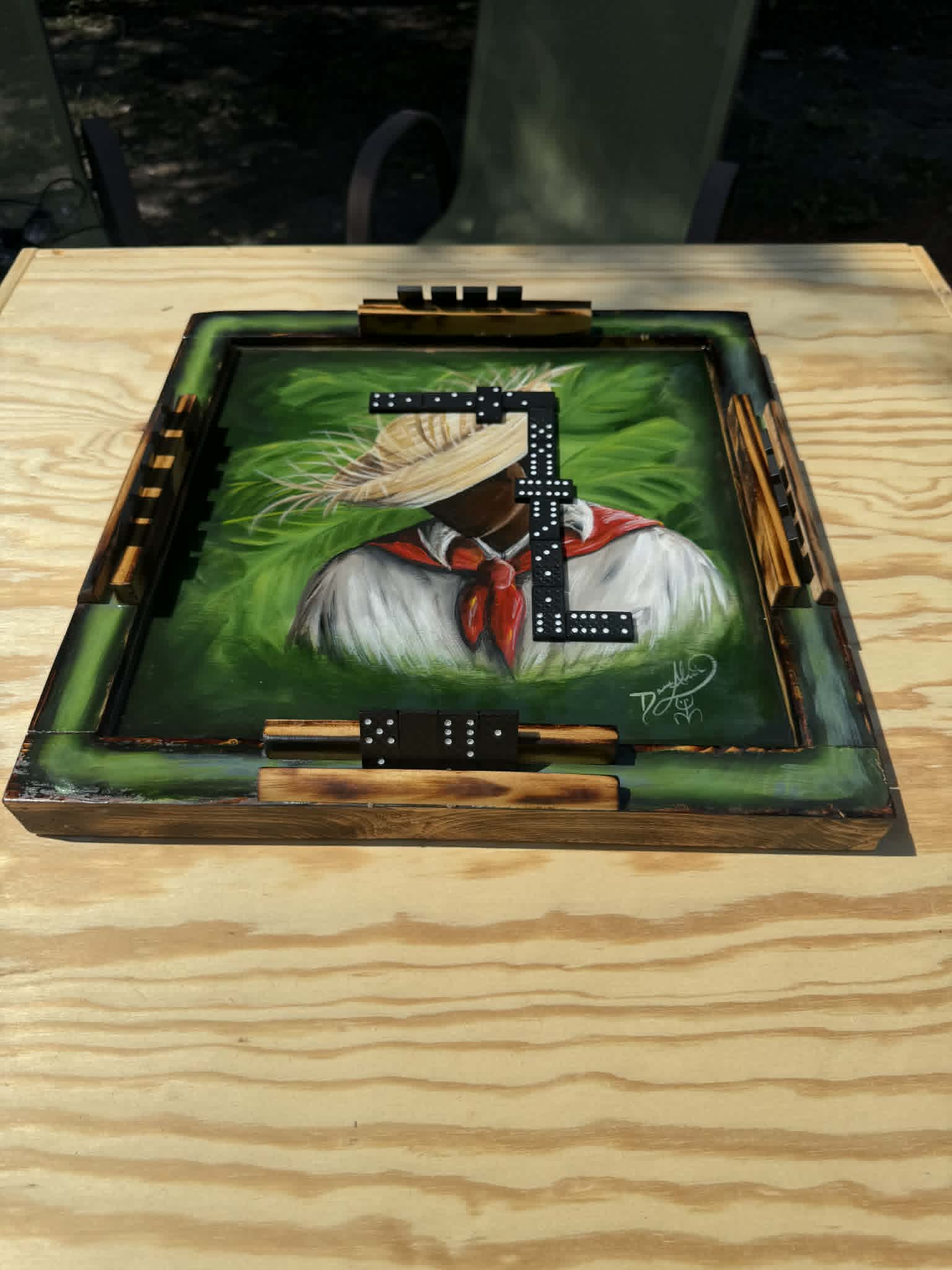 Mesa de domino Jibarito
