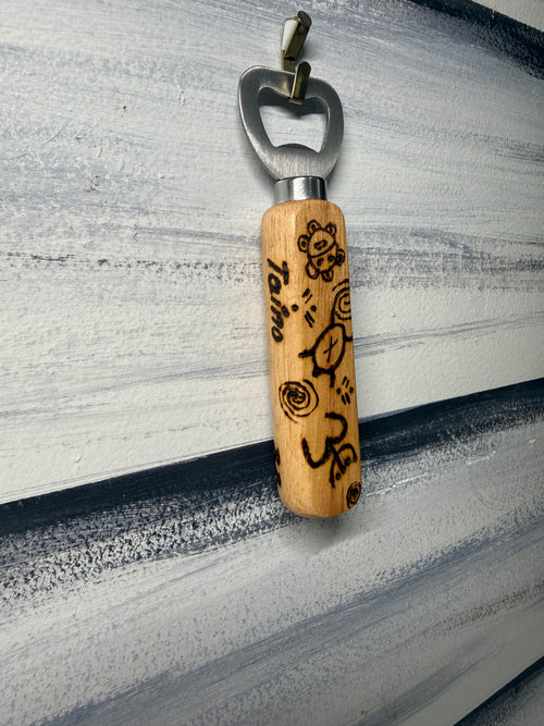 Abridor de Botellas Artesanal Boricua