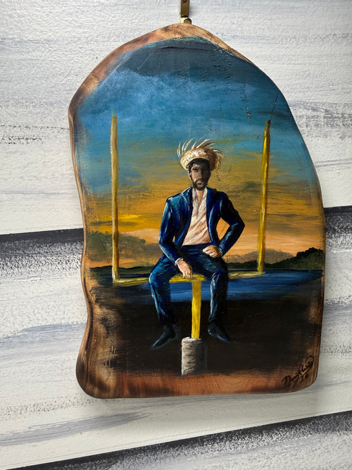 Bad bunny Artesanal en Madera Home Decor