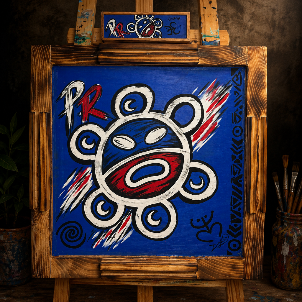 Mesa de Domino Sol taíno Puertorriqueño