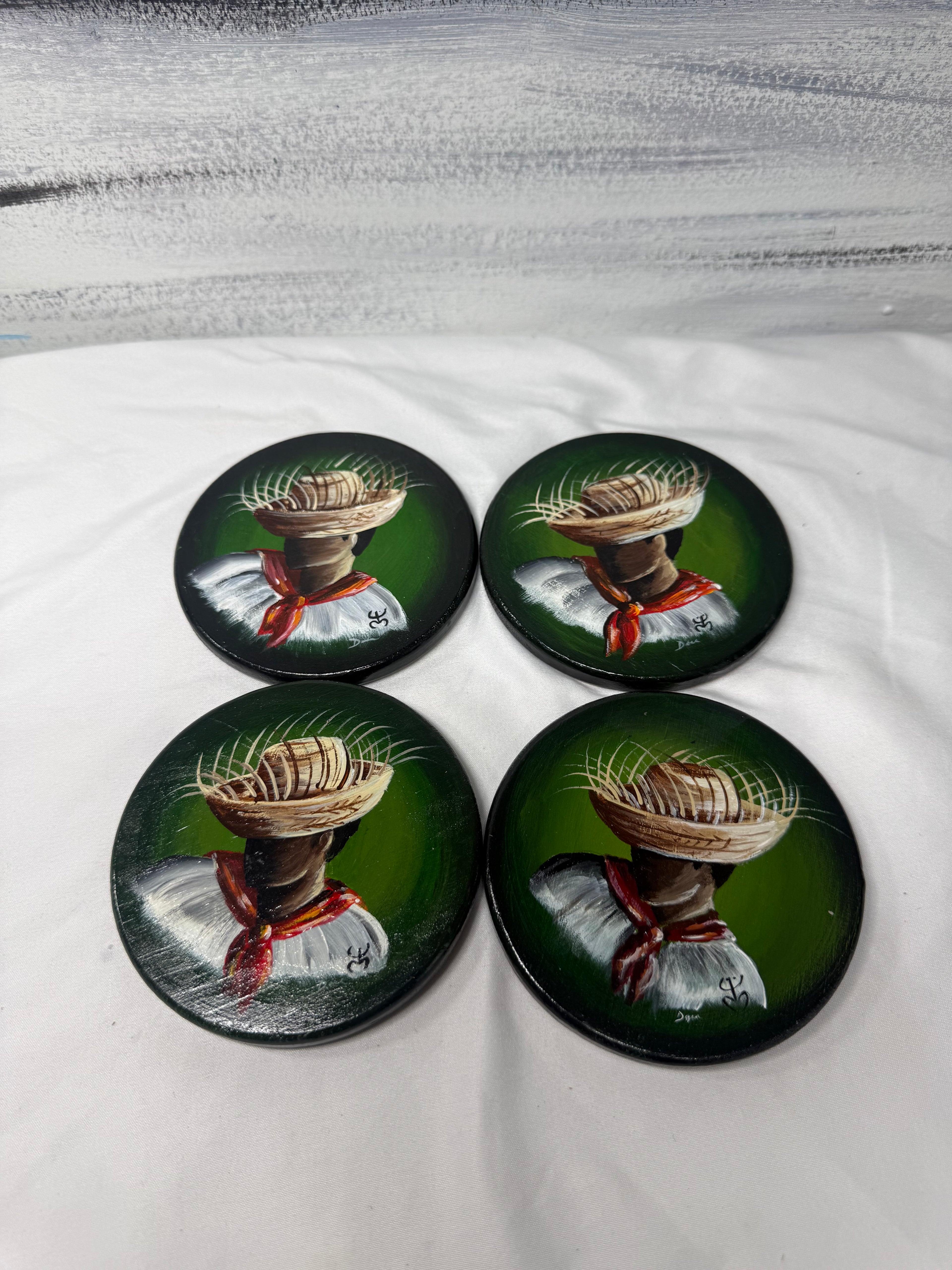 Coasters De Jibarito Boricua