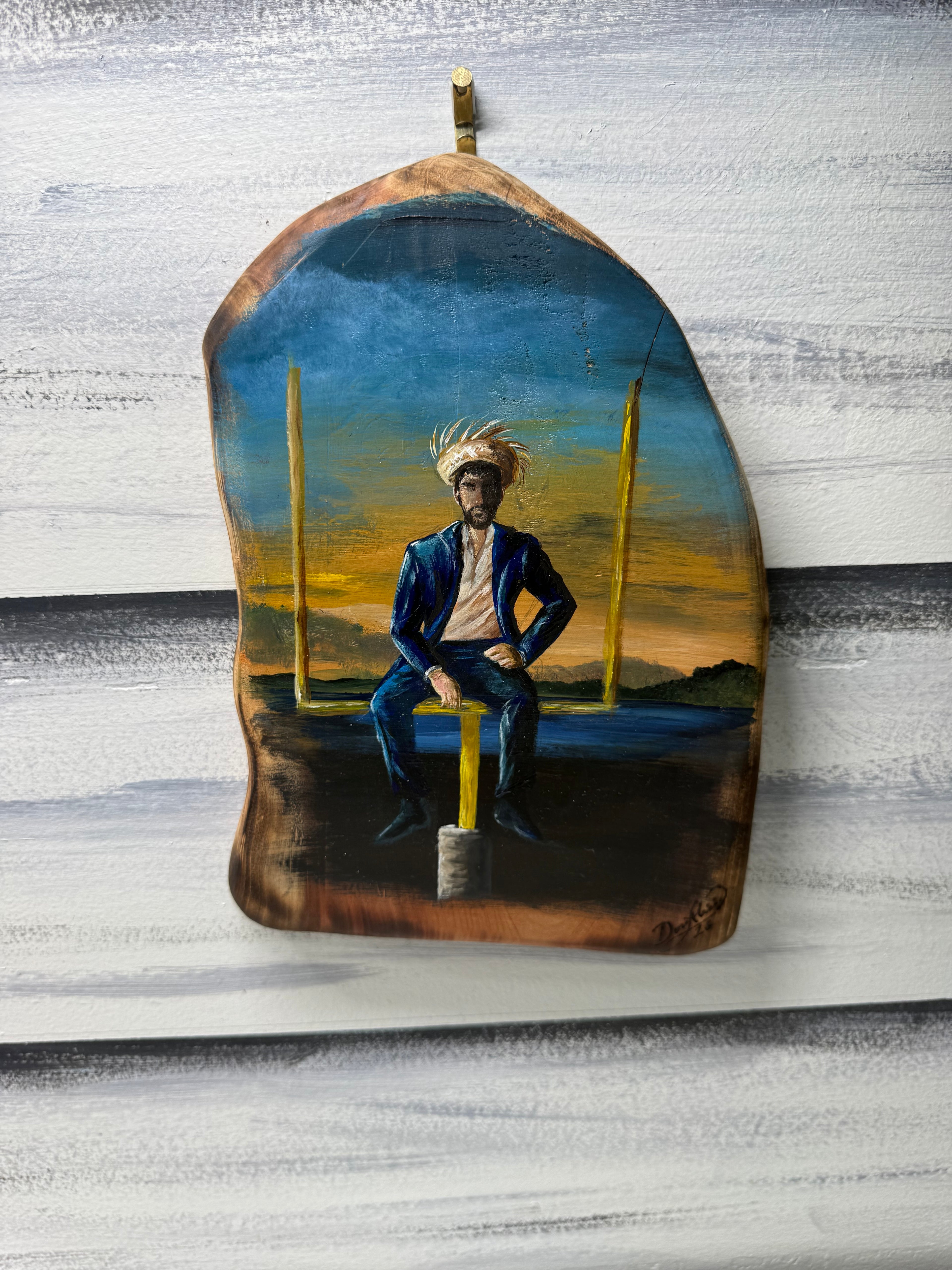 Bad bunny Artesanal en Madera Home Decor