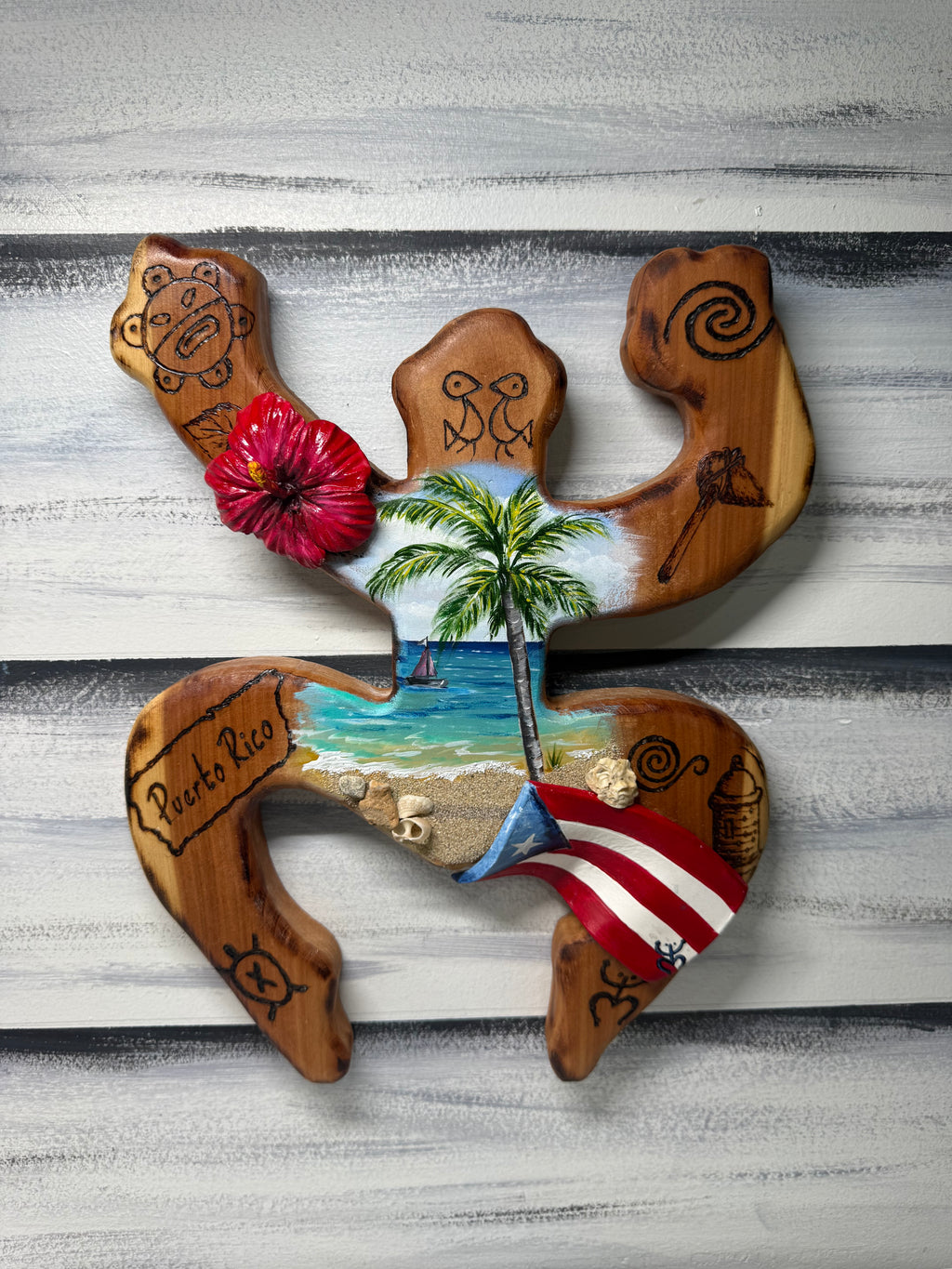 Coqui Taino Artesanal Puertorriqueño