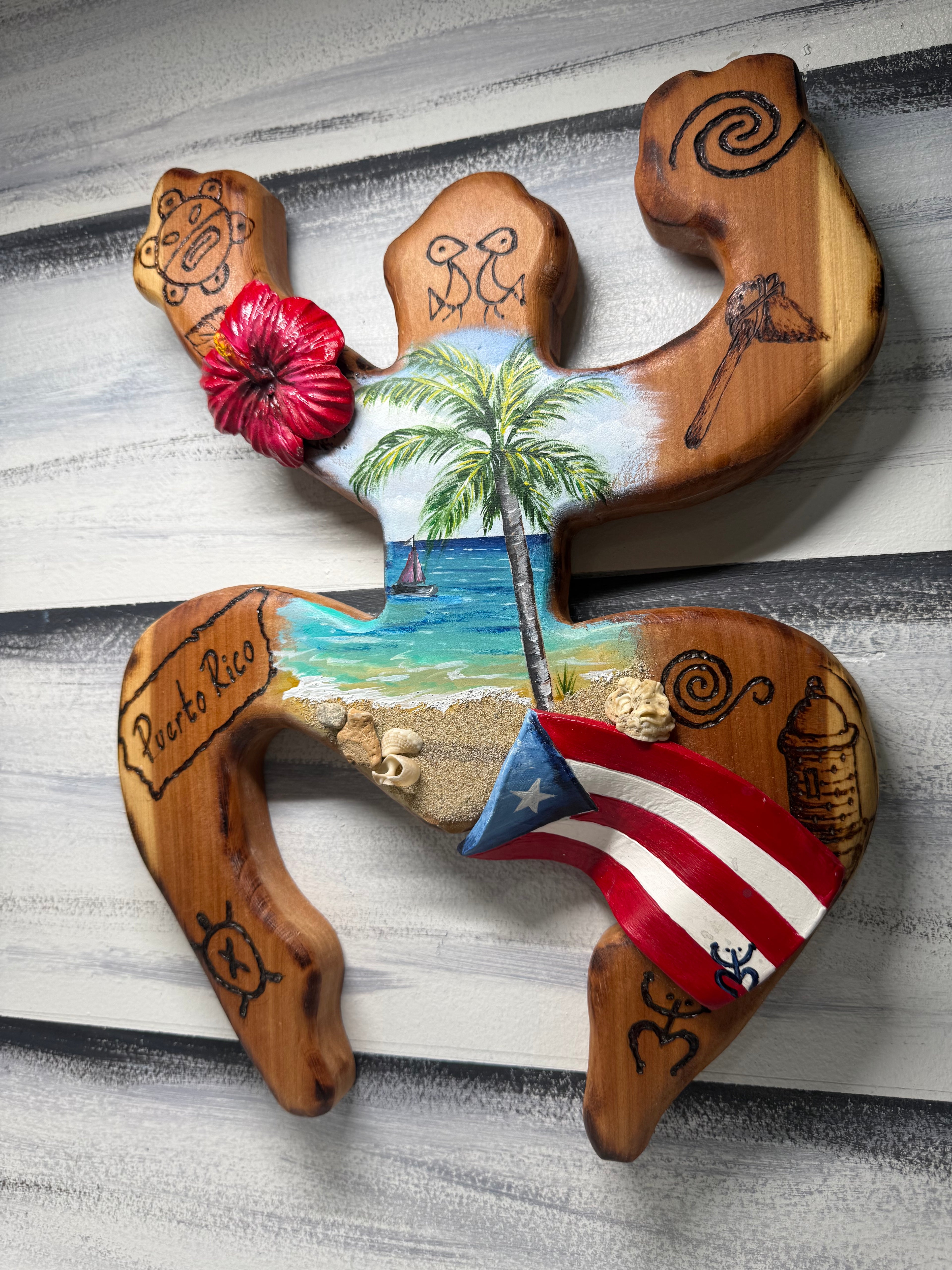 Coqui Taino Artesanal Puertorriqueño
