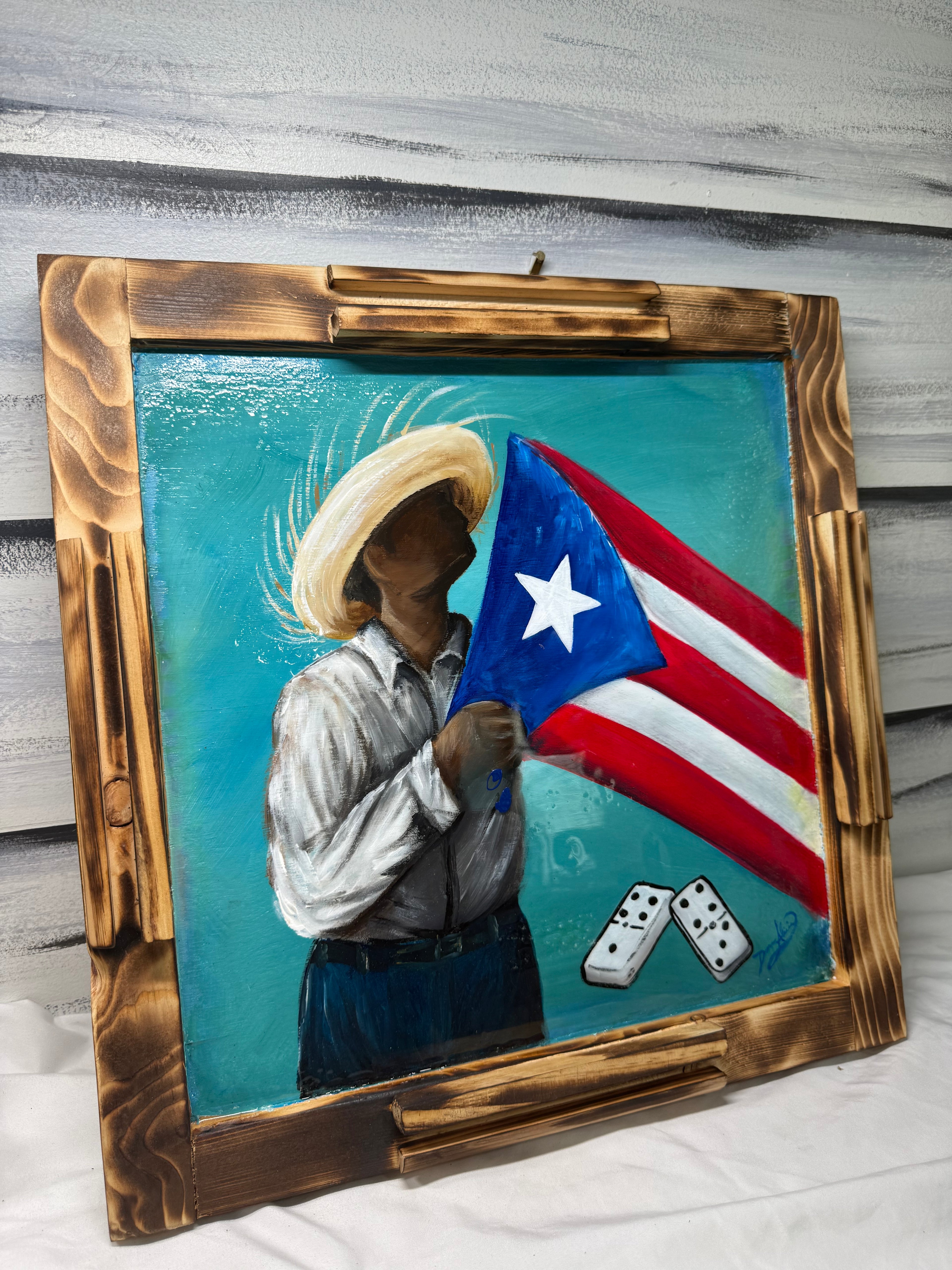 Mesa de Domino Jibarito Boricua