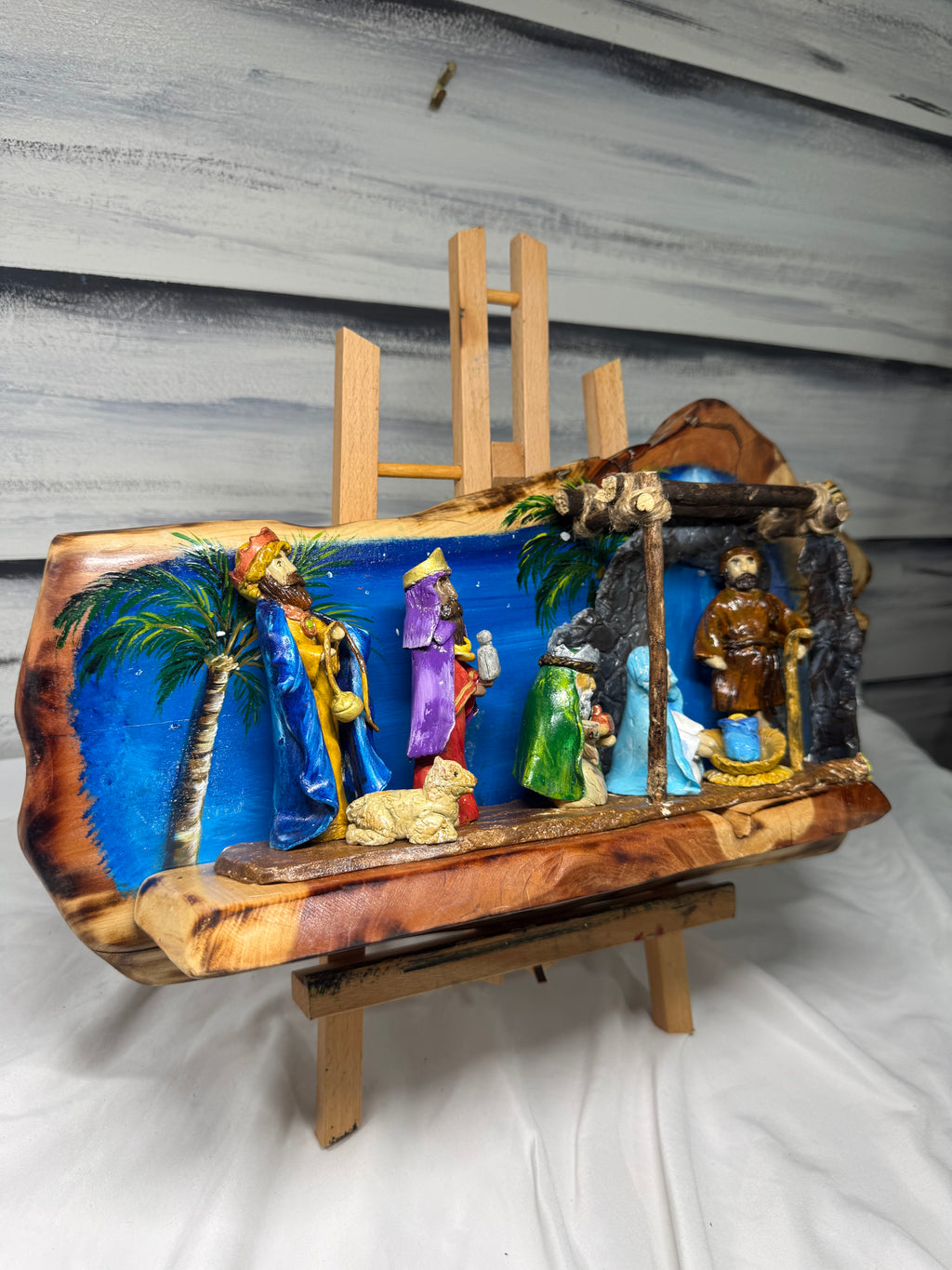 Tallado de Reyes Magos Home Decor