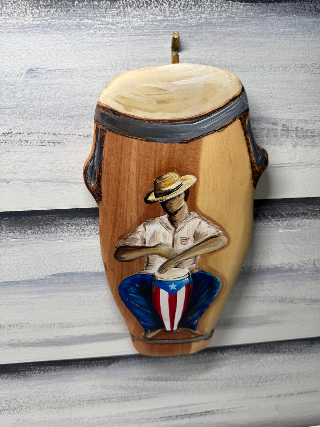 Conga con Jibarito Puertorriqueño
