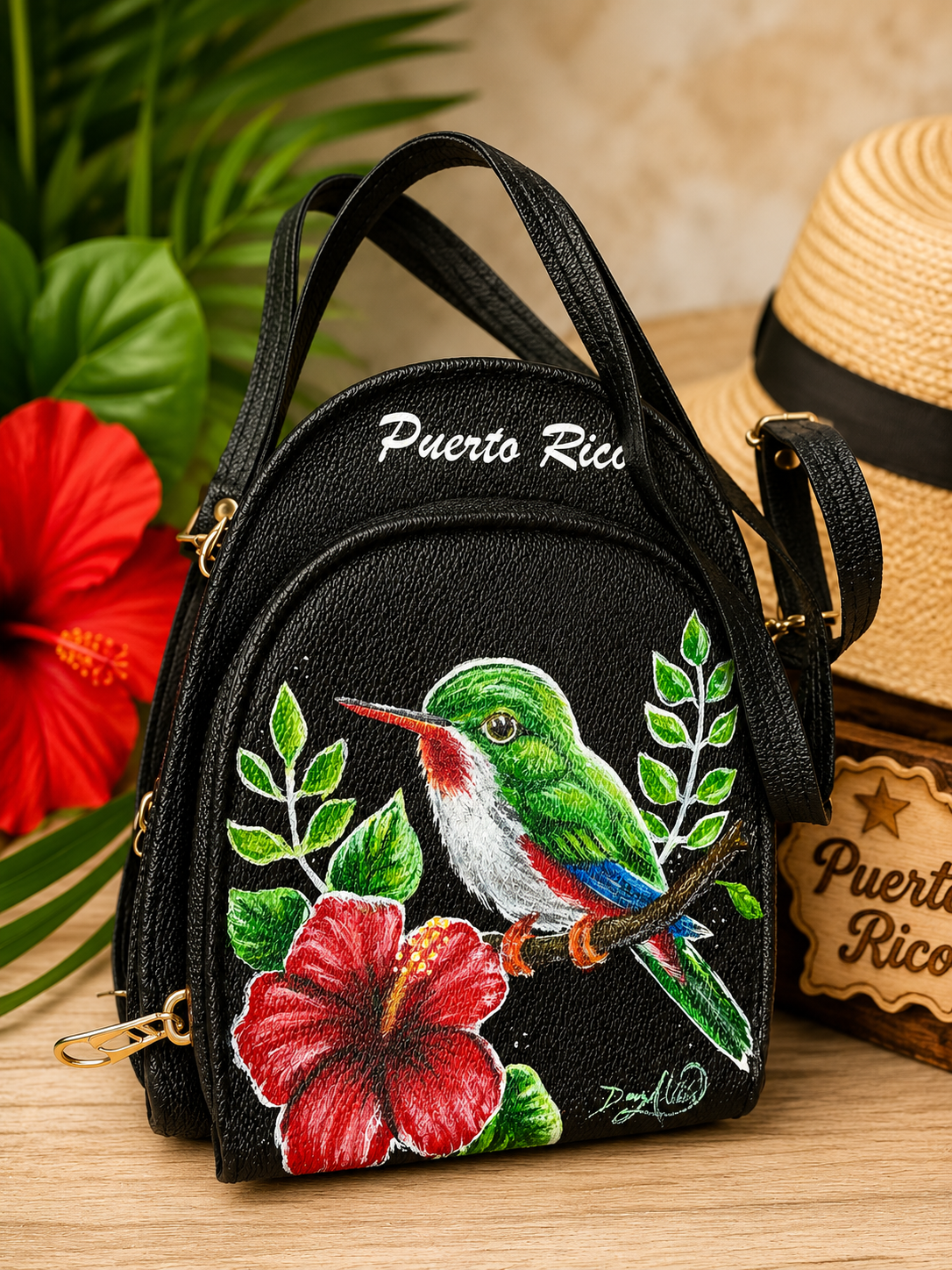 Carterita Pintada a mano