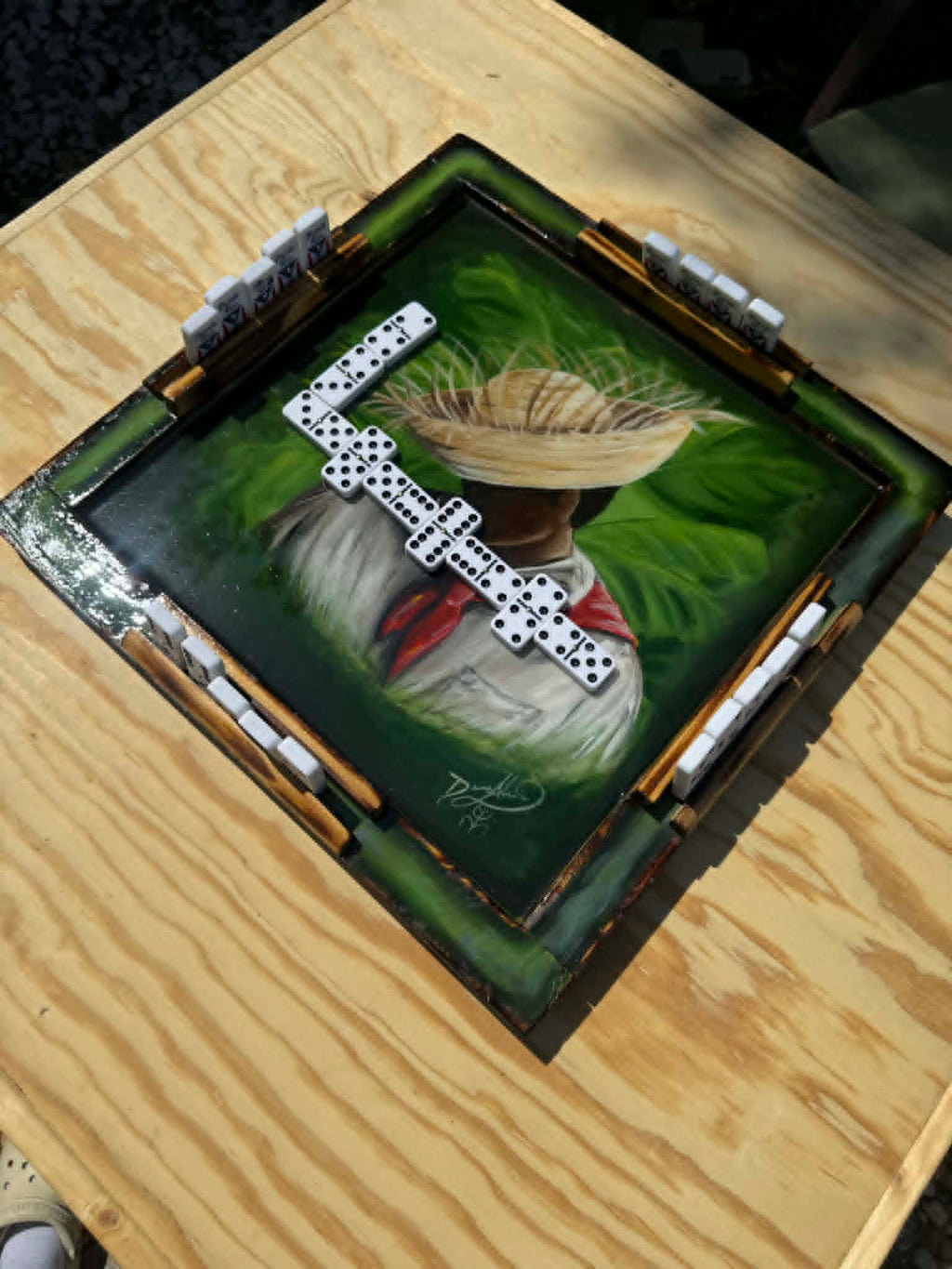 Mesa de domino Jibarito