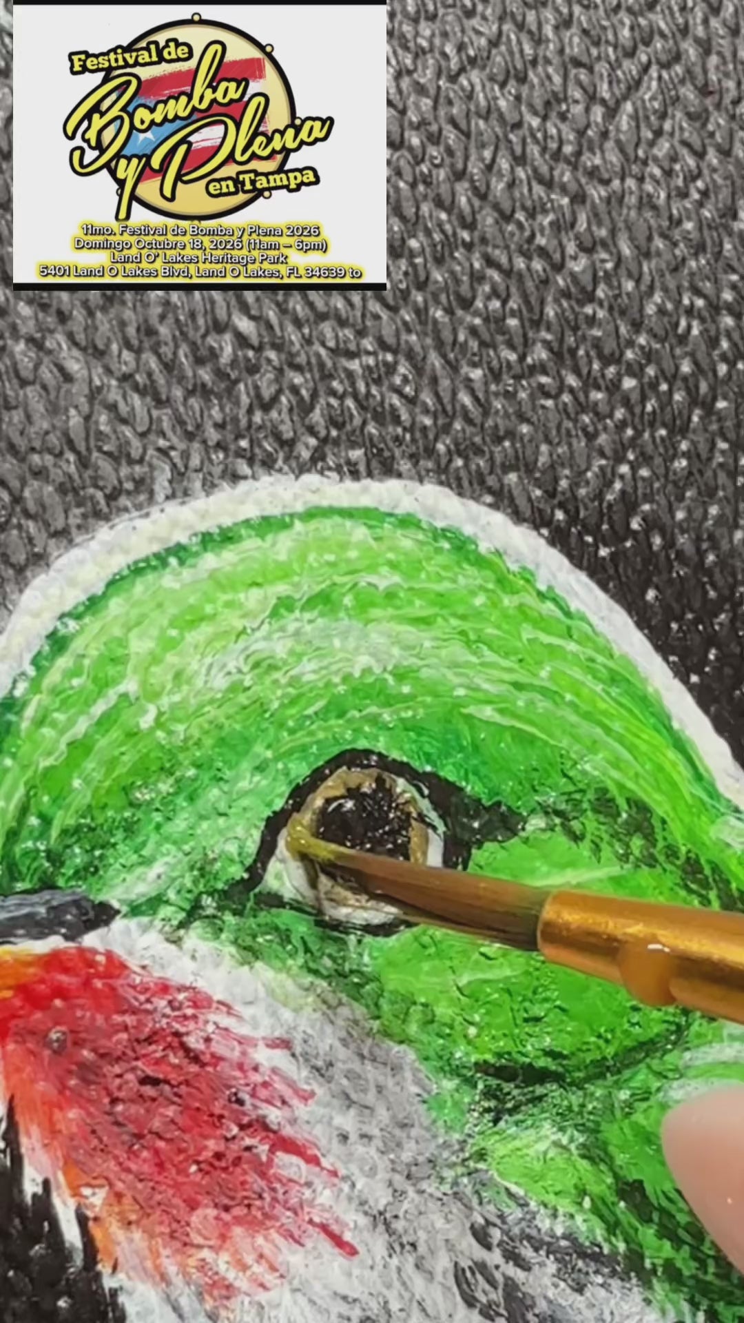 Carterita Pintada a mano